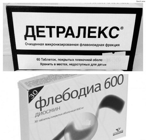 детралекс или флебодиа что лучше при варикозе