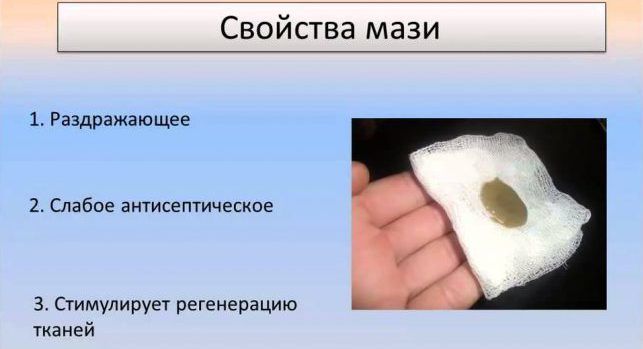 мазь Вишневского состав