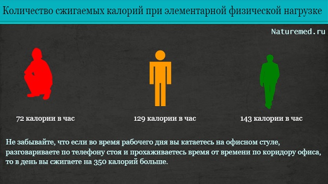 Влияние минимальной физической активности на метаболизм