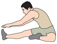 упражнение на растяжку