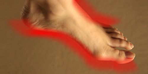 больная стопа