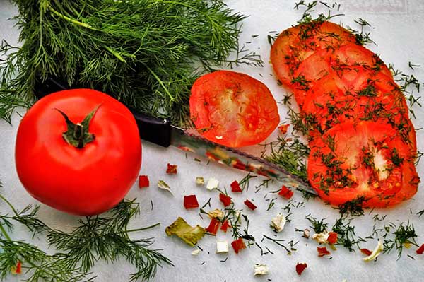 нарезка овощей